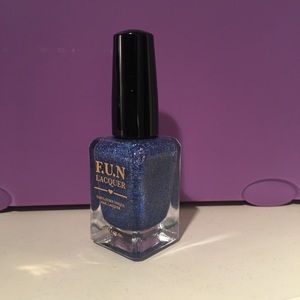 F.U.N Lacquer holographic glitter polish